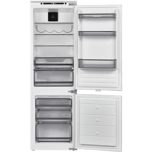 Встраиваемый холодильник MAUNFELD/ Встраиваемый холодильник MAUNFELD MBF177NFFWGR Inverter Встраиваемый холодильник MAUNFELD, объем 246 л, инверторный компрессор, No Frost, зона свежести, электронное управление, энергоэффективность А+, цвет белый