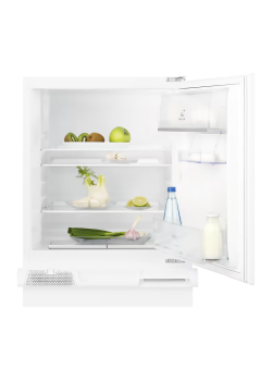 Встраиваемый холодильник ELECTROLUX/ Холодильник встраиваемый, механическое управление, В=82см, Ш=56см, статическая система, крепление дверцы на направляющих, класс энергопотребления - А++.