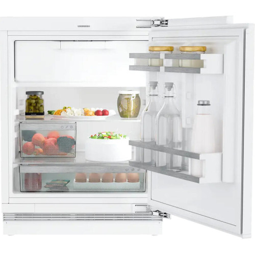 Встраиваемый холодильник Liebherr/ Pure, высота 82-88 см, door-on-door, с морозильным отделением, сенсорная электроника внутри камеры.
