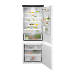 Встраиваемые холодильники  ELECTROLUX/ Холодильник комбинированный No Frost, встраиваемый, Размеры ВxШxГ [мм]: 1884x696x549, сенсорное управление с символьным дисплеем, Динамическая система охлаждения в холодильной камере, система охлаждения в морозильной