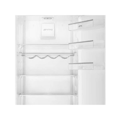 Встраиваемый холодильник SMEG/ Встраиваемый холодильник SMEG, комбинированный, автоматическая разморозка, LED подсветка, инверторный компрессор, механический контроль температуры, полезный объем 193 л, энергоэффективность Е, цвет белый