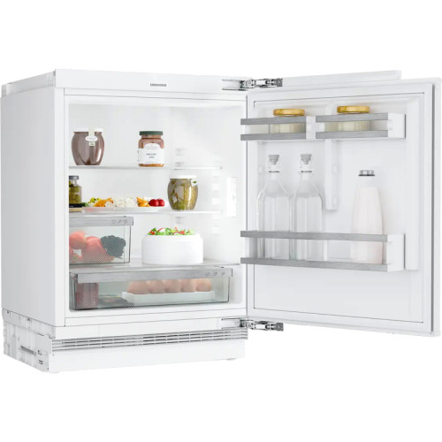 Встраиваемый холодильник Liebherr/ Pure, высота 82-88 см, door-on-door, без морозильного отделения, сенсорная электроника внутри камеры.