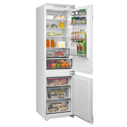 Холодильник Midea/ MDK/197.7 см, Холодильник Midea, встраиваемый, полезный объем 307 л, холодильная камера 219 л, морозильная камера 88 л, инверторный компрессор, электронное управление, внешний цифровой дисплей, режим Standby, зона контроля влажности, Fr