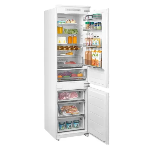 Холодильник Midea/ Холодильник Midea, встраиваемый, полезный объем 307 л, холодильная камера 219 л, морозильная камера 88 л, электронное управление, Fresh зона, Full No Frost, уровень шума 35 дБ, энергоэффективность А++, цвет белый