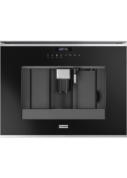 Встраиваемая кофемашина Franke FMY 45 CM XS/ Best, встраиваемая кофемашина, сенсорное управления, светодиодная подсветка зоны подачи кофе, LCD-дисплей на русском языке, 6 вариантов кофе, 5 уровней крепости напистка, возможность приготовления двух чашек од