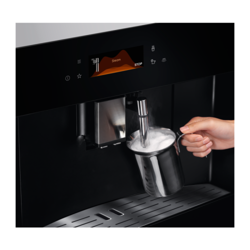 Встраиваемая кофемашина ELECTROLUX/ Кофе-машина автоматическая, сенсорное управление, цвет черный