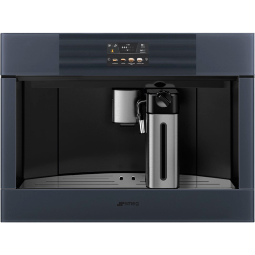Кофемашина Smeg/ SMEG CMS4104GRU Автоматическая кофемашина, 60 см, высота 45 см, стекло Neptune Grey