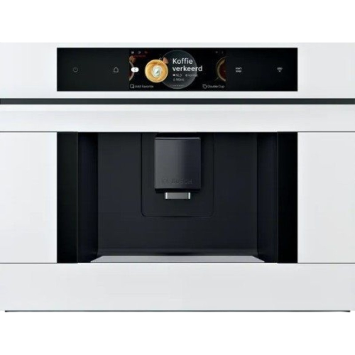 Встраиваемая кофемашина с ф-ей Home Connect, белый, 20 бар, 1500 Вт, дисплей, 9 рецептов,One Touch