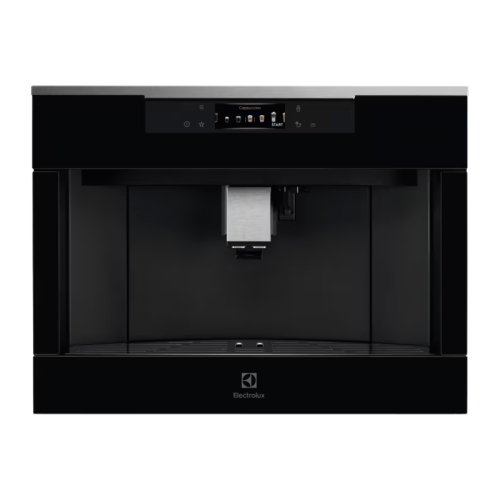 Встраиваемая кофемашина ELECTROLUX/ Кофе-машина автоматическая, сенсорное управление, цвет нержавеющая сталь и черный