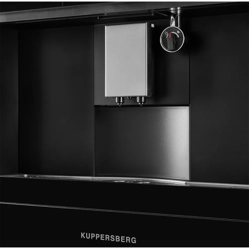 Автоматическая кофемашина Kuppersberg/ Автоматическая кофемашина, коллекция High-Tech,управление сенсорное,максимальное давление 20 бар,емкость для воды 1.8л, есть капучинатор,приготовление кофе автоматическое, материал панели стекло,цвет черный Автоматическая кофемашина Kuppersberg/ Автоматическая кофемашина, коллекция High-Tech,управление сенсорное,максимальное давление 20 бар,емкость для воды 1.8л, есть капучинатор,приготовление кофе автоматическое, материал панели стекло,цвет черный