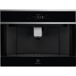 Встраиваемая кофемашина ELECTROLUX/ Кофе-машина автоматическая, сенсорное управление, цвет нержавеющая сталь и черный