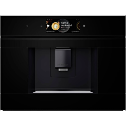 Встраиваемая кофемашина Bosch/ Встраиваемая кофемашина Bosch CTL7181B0 Встраиваемая кофемашина с ф-ей Home Connect, чёрный, 20 бар, 1500 Вт, дисплей, 9 рецептов,One Touch