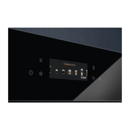 Встраиваемая кофемашина ELECTROLUX/ Кофе-машина автоматическая, сенсорное управление, цвет черный