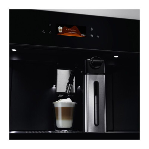 Встраиваемая кофемашина ELECTROLUX/ Кофе-машина автоматическая, сенсорное управление, цвет черный