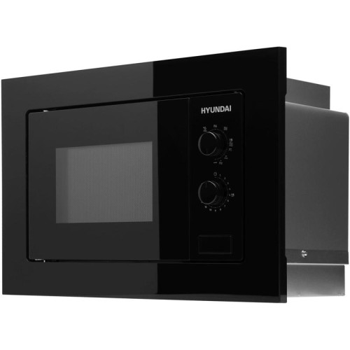 Микроволновая печь/ Микроволновая печь Hyundai HBW 2030 BG 20л. 800Вт черный (встраиваемая)