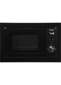 Микроволновая печь/ Микроволновая печь Domfy DM2540BW BG 25л. 900Вт черный (встраиваемая)
