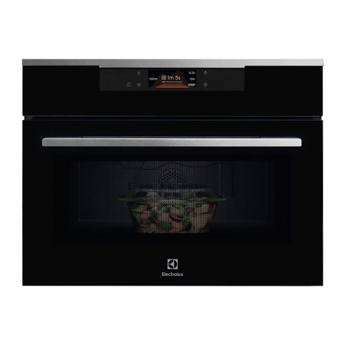 Встраиваемая микроволновая печь ELECTROLUX/ Встраиваемая СВЧ, размеры (ВхШхГ) 455x595x567 мм,мощность микроволн: 1000 Вт, гриль 1200 Вт . 42 литра,нержавеющая сталь ,Польша