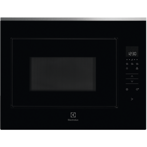 Встраиваемая микроволновая печь ELECTROLUX/ Встраиваемая микроволновая печь, объем объем 25 л., высота 459 мм,  цвет черный/нерж.cталь