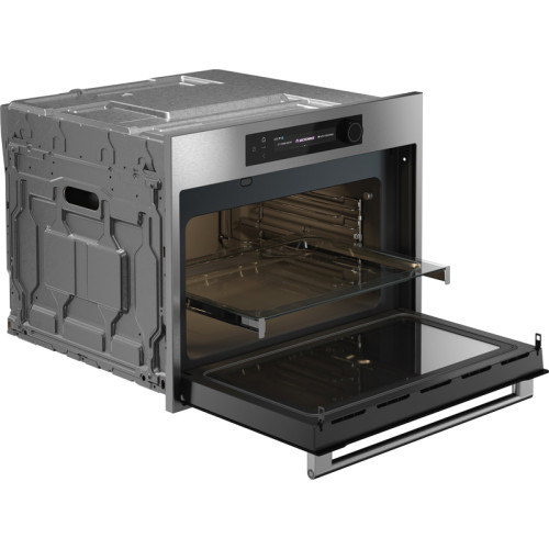 Встраиваемая микроволновая печь ASKO/ Арт. 745897 ; Встраиваемая микроволновая печь ASKO, 45 см, объем 51 л, TFT дисплей с сенсорными кнопками и поворотным переключателем, инвертор, 6 уровней мощности, 40 автоматических программ, LED освещение, телескопич