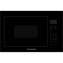 Встраиваемая микроволновая печь Kuppersberg/ Встраиваемая микроволновая печь Kuppersberg, High-Tech, 25 л, мощность 900 Вт (мощность гриля 1200 Вт), кварцевый гриль, 5 уровней мощности, 8 автоматических программ, размораживание, сенсорное управление, дисп