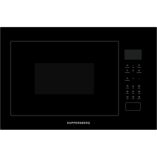 Встраиваемая микроволновая печь Kuppersberg/ Встраиваемая микроволновая печь Kuppersberg, High-Tech, 25 л, мощность 900 Вт (мощность гриля 1200 Вт), кварцевый гриль, 5 уровней мощности, 8 автоматических программ, размораживание, сенсорное управление, дисп