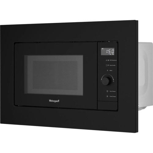 Микроволновая печь/ Микроволновая печь Weissgauff HMT-620 BG Grill Matt Edition 20л. 700Вт черный (встраиваемая)