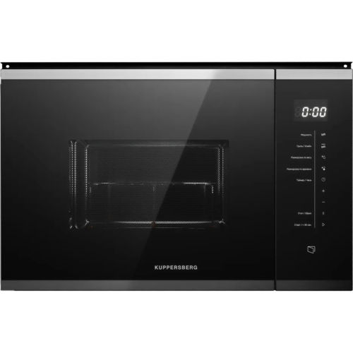 Встраиваемая микроволновая печь Kuppersberg/ Встраиваемая микроволновая печь Kuppersberg, High-Tech, 25 л, мощность 900 Вт, кварцевый гриль, поворотный стол, 5 уровней мощности, 8 автоматических программ, размораживание, сенсорное управление, дисплей, цве