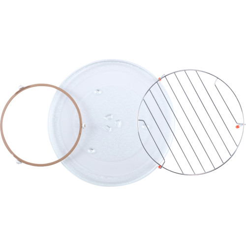 Встраиваемая микроволновая печь Midea/ MDK/Встраиваемая микроволновая печь Midea, объем 34 л, комбинированное управление, 5 уровней мощности, 8 автоматических программ, таймер, гриль, размораживание, поворотный стол, цвет серый