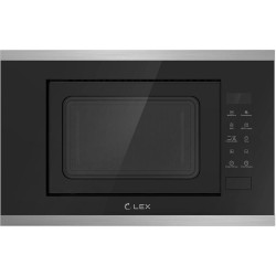 Микроволновая печь/ Микроволновая печь Lex BIMO 20.02 20л. 700Вт нержавеющая сталь/черный (встраиваемая)
