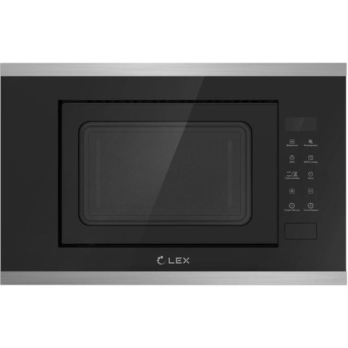 Микроволновая печь/ Микроволновая печь Lex BIMO 20.02 20л. 700Вт нержавеющая сталь/черный (встраиваемая)