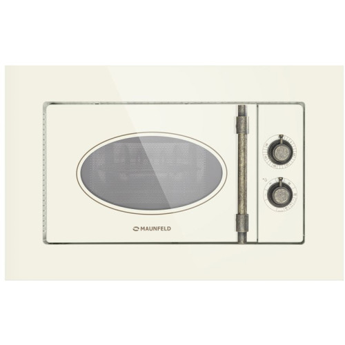 Печь микроволновая электрич. MAUNFELD/ Печь микроволновая электрич. MAUNFELD JBMO.20.5GRIB Встраиваемая микроволновая печь, 20л, механическое управление,технология 