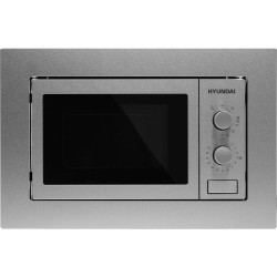 Микроволновая печь/ Микроволновая печь Hyundai HBW 2030 IX 20л. 800Вт нержавеющая сталь (встраиваемая)