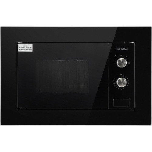 Микроволновая печь/ Микроволновая печь Hyundai HBW 2030S BG 20л. 800Вт черный (встраиваемая)