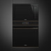 Встраиваемая микроволновая печь SMEG/ SMEG FMI625CN Встраиваемая микроволновая печь, 60 см, высота 38 см, 5 функций, черное стекло Eclipse Встраиваемая микроволновая печь SMEG/ SMEG FMI625CN Встраиваемая микроволновая печь, 60 см, высота 38 см, 5 функций, черное стекло Eclipse