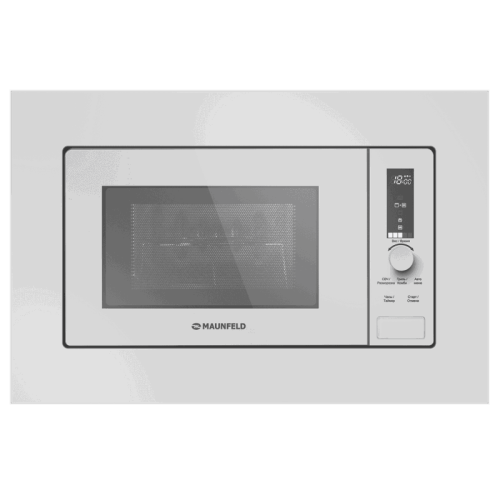 Микроволновая печь MAUNFELD/ Микроволновая печь MAUNFELD JBMO820GW01 Микроволновая печь MAUNFELD, встраиваемая, мощность 1080 Вт, полезный объем 20 л, тэновый гриль, мощность гриля 800 Вт, таймер, 6 режимов, электронное управление, цвет белый