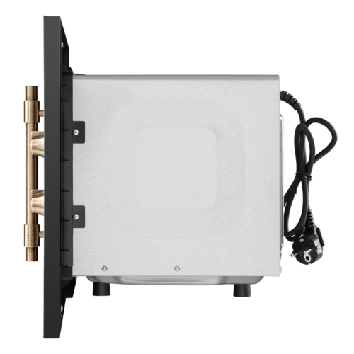 Встраиваемая микроволновая печь/ Встраиваемая микроволновая печь JBMO.20.5ERBG Микроволновая печь MAUNFELD JBMO.20.5ERBG, максимальная мощность 1080 Вт, полезный объем  20 л, кварцевый гриль, 8 режимов, без поворотного стола, таймер, цвет черный