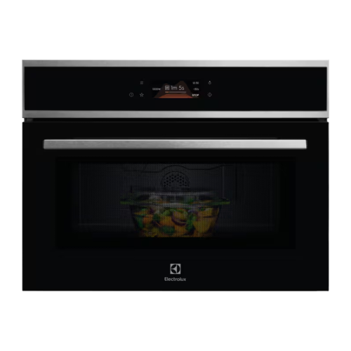 Встраиваемая микроволная печь Electrolux/ Встраиваемая СВЧ, микроволны и гриль, объем 44 л, выходная мощность микроволн 1000 Вт,гриля 1200 Вт, управление электронное, автоприготовление, авторазмораживание, цвет нержавеющая сталь