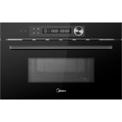 Встраиваемая микроволновая печь Midea/ MDK/Встраиваемая микроволновая печь Midea, 60 см, 34 л, 8 программ, сенсорное управление, мощность 900 Вт, дисплей, цвет черный