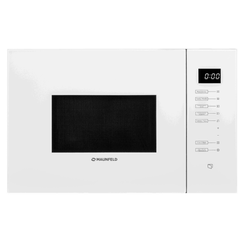 Встраиваемая микроволновая печь/ Встраиваемая микроволновая печь MBMO925SGW09 25 л, 8 режимов, 1450 Вт, гриль, сенсорное управление, цвет белый