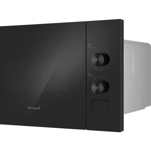 Микроволновая печь/ Микроволновая печь Weissgauff HMT-456 20л. 600Вт черный (встраиваемая)