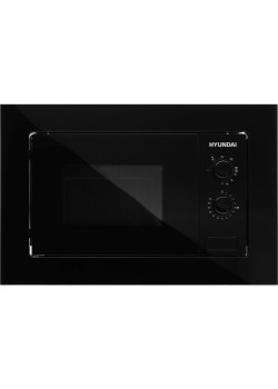 Микроволновая печь/ Микроволновая печь Hyundai HBW 2030 BG 20л. 800Вт черный (встраиваемая)