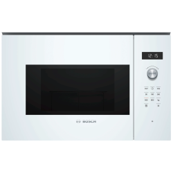 Встраиваемые микроволновые печи BOSCH/ Встраиваемые микроволновые печи BOSCH BFL524MW0 800Вт, 7 режимов, 20 л, белый