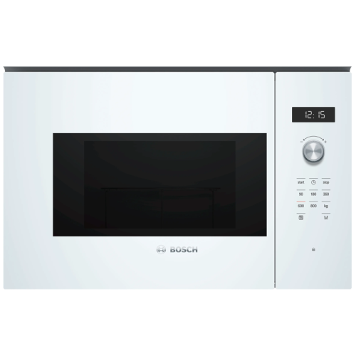 Встраиваемые микроволновые печи BOSCH/ Встраиваемые микроволновые печи BOSCH BFL524MW0 800Вт, 7 режимов, 20 л, белый