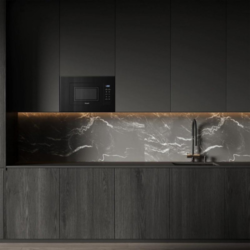 Микроволновая печь/ Микроволновая печь Weissgauff HMT-206 Compact Grill 20л. 700Вт черный (встраиваемая)