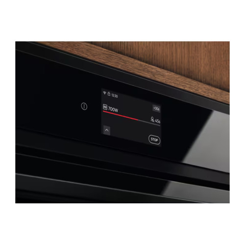 Встраиваемая микроволная печь Electrolux/ Встраиваемая СВЧ, микроволны и гриль, объем 44 л, выходная мощность микроволн 1000 Вт,гриля 1200 Вт, управление электронное, автоприготовление, авторазмораживание, цвет черный