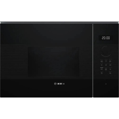 Микроволновая печь/ Микроволновая печь Bosch BFL524MB2 20л. 800Вт черный (встраиваемая)