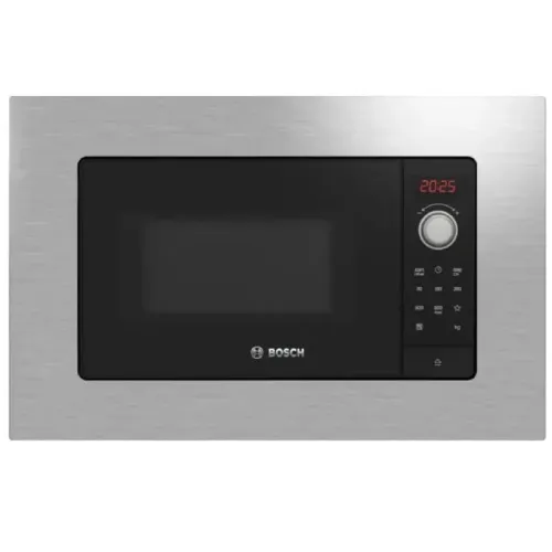 Микроволновая печь/ Микроволновая печь Bosch BFL623MS3 20л. 800Вт черный/серебристый (встраиваемая)