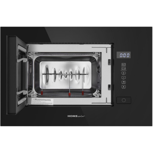 Печь микроволновая электрич. HOMSair MOB205GB/ встраиваемая, 20 л., сенсорные переключатели, 700 Вт, черная Печь микроволновая электрич. HOMSair MOB205GB/ встраиваемая, 20 л., сенсорные переключатели, 700 Вт, черная