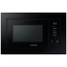 Встраиваемая микроволновая печь MQ7000A, 23 л, 489 x 275 x 346 мм, черное стекло