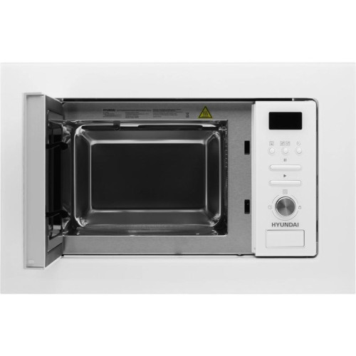 Микроволновая печь/ Микроволновая печь Hyundai HBW 2040 WG 20л. 800Вт белый (встраиваемая)